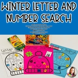Winter Letter and Number Search