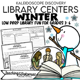 Winter Library Centers - Easy Low Prep Library Lessons