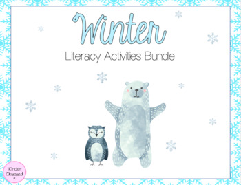 Preview of Winter Literacy Activities Bundle