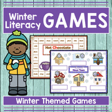 Winter Literacy Centers And Activities No Prep Games