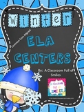 Winter Literacy Centers (ELA Common Core Aligned!)