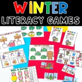 Winter Literacy Games Kindergarten Alphabet Beginning Soun