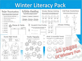 Winter Literacy Pack - Practice and Color