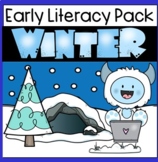 Winter Literacy Pack - Printable Centers, Digital Games & 