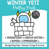 Yeti Poems -Winter Literacy Activities