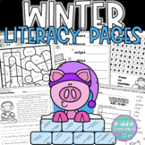 Winter Literacy Pages First Grade