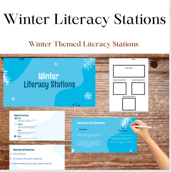 Preview of Winter Literacy Stations