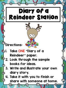 Winter Literacy Stations for the Library or the Classroom by Lessons By