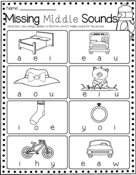 Winter Literacy and Math Printables (Grade 1) by Mindfull Teacher