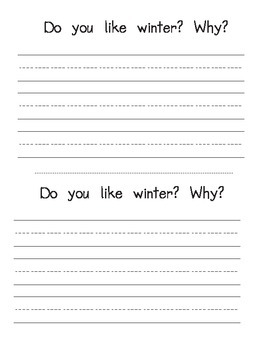 Winter Little Books by Kindergarten with Susie | TPT