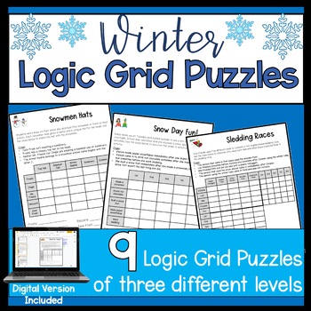 Preview of Winter Logic Puzzles