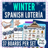 Spanish Christmas & Winter Holiday Lotería Game - Spanish 