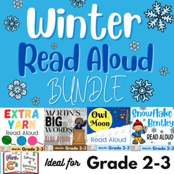 Preview of Winter MLK Day Read Alouds Lesson Plan & Activities BUNDLE