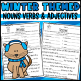 Winter Mad Libs: Make a Silly Story to practice Nouns Verb