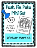 Winter Market - Push Pin Poke Printables - 6 Pictures & Wo