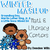 Winter Mash Up  Literacy and Math Stations-CC