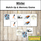 Winter Match-Up and Memory Game (Visual Discrimination & R