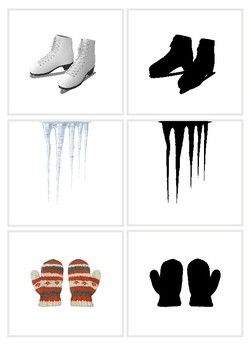 Visual Discrimination - Matching Pictures to Shadows - Clothing (Lv. 2A) -  Able2learn Inc.