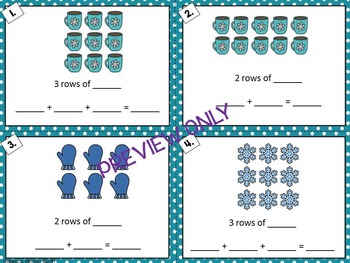 Arrays Task Cards for Second Graders by Literacy 4 Kids | TpT