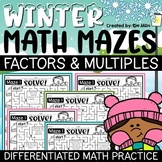 Winter Math Activities Factors & Multiples Prime & Composi