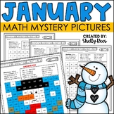 Winter Math Worksheets and Activities | January Coloring Pages 