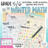 Winter Math Activities Ontario Math Curriculum Print and Digital