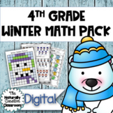 Winter Math Activities for 4th Grade | DIGITAL | Math Dist