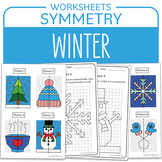Winter Math Activity Christmas Winter Symmetry Snowflake S