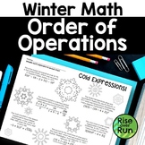 Winter Math Activity with Order of Operations