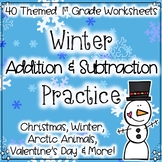 Winter Math: Addition & Subtraction Practice