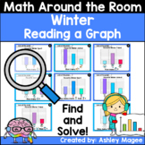 Winter Math Around the Room Reading a Graph Printable Task