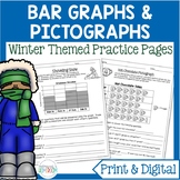 Winter Math - Bar Graphs & Pictographs | Winter Digital Math