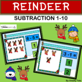 Winter Boom Cards: Subtraction Boom Cards With Picture