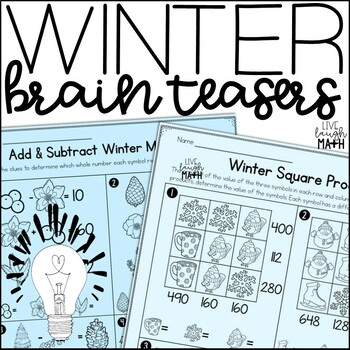 Math Brain Teasers for Kids 