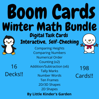 Preview of Winter Math Bundle