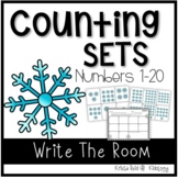 Winter Math Center - Counting Numbers to 20