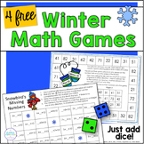 Winter Math Center Games - Addition, Subtraction, and Place Value