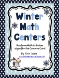 Winter Math Centers- Common Core