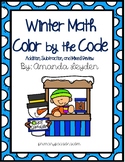 Winter Math Color by the Code