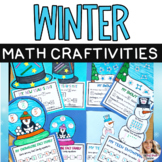 Winter Math Craftivities Adding Teen Numbers Place Value F