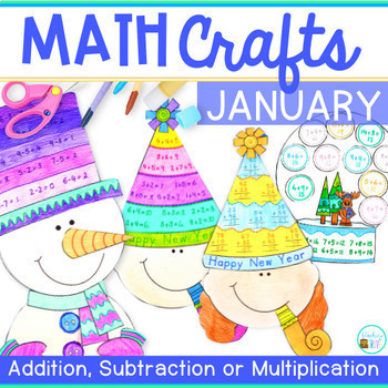 Preview of Winter Craft Bundle - Winter Bulletin Board Crafts