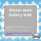 Winter Math Gallery Walk