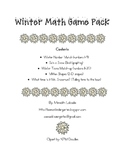 Winter Math Game Pack