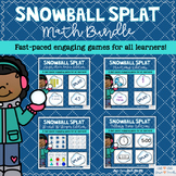 Winter Math Games Snowball SPLAT! The Bundle