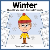 Winter Math Journal Prompts 3rd Grade | Math Warm-ups | Mo