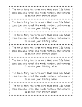 Winter Math Journal Prompts- Vol.3 by Anna Brantley | TpT