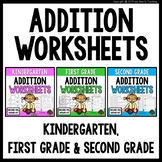 Addition (Kindergarten, 1st Grade, 2nd Grade) Differentiat