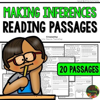 Making Inferences Passages (Inferences Reading Passages ...