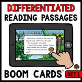 Digital Reading Comprehension Boom Cards™ Reading Passages