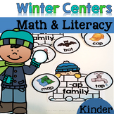 Winter Math & Literacy Centers {Kindergarten}